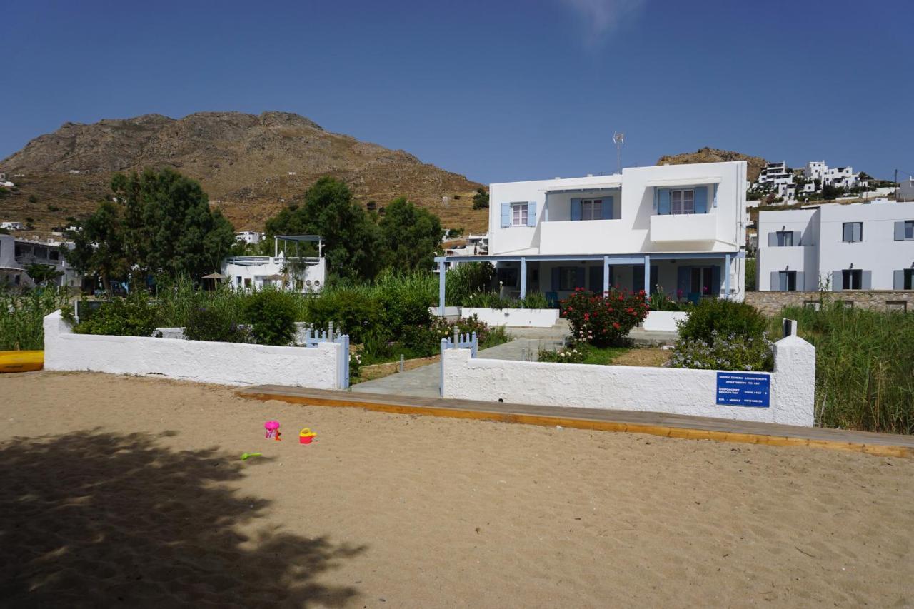 Galazio Seaside Apartments Livadakia Екстериор снимка