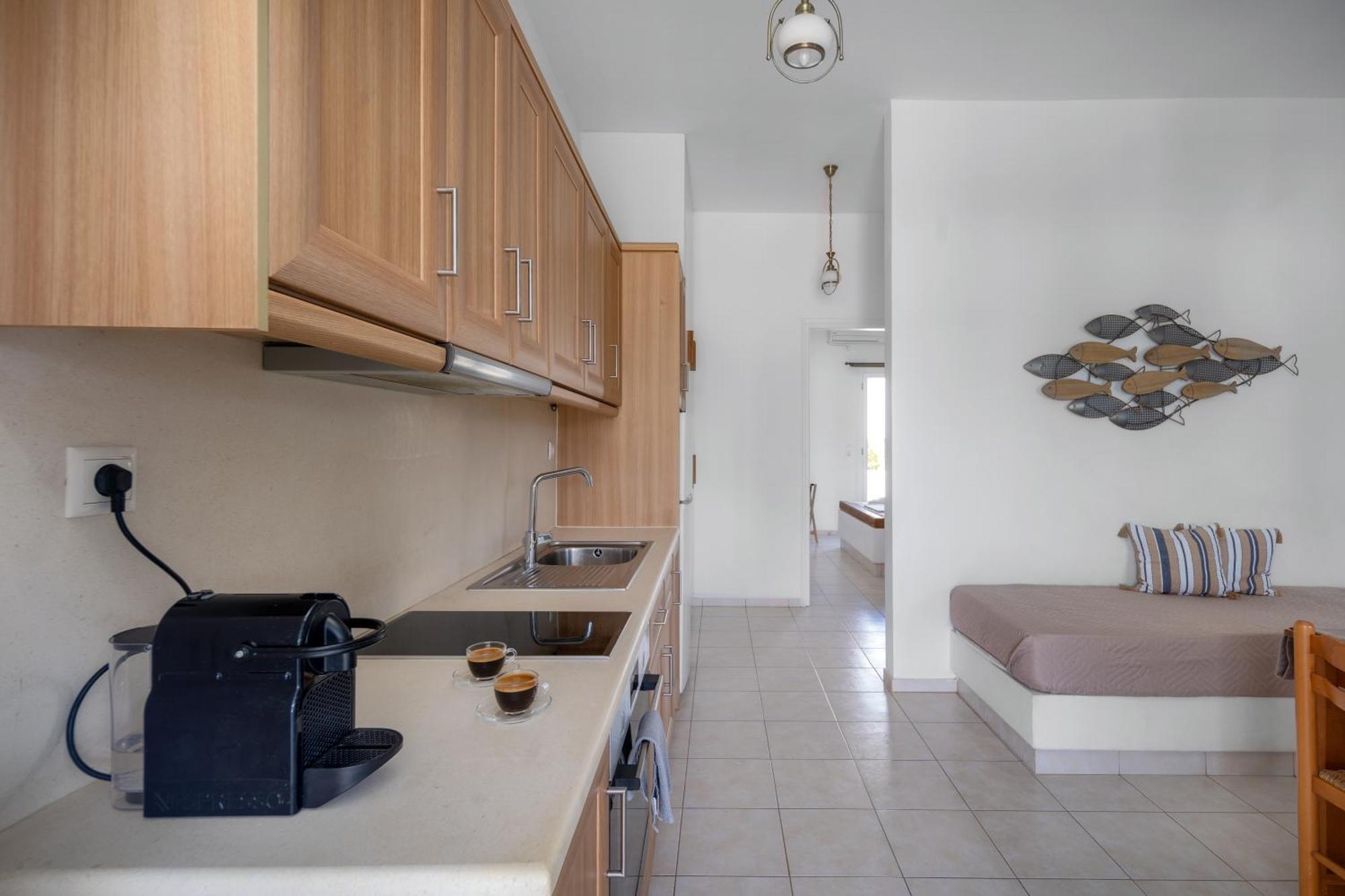 Galazio Seaside Apartments Livadakia Екстериор снимка